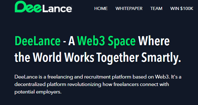 DeeLance Presale Starts Today-The Future of Web3?