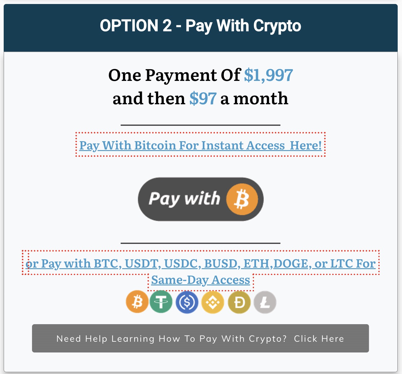 the crypto code whats included bonuses payment options15