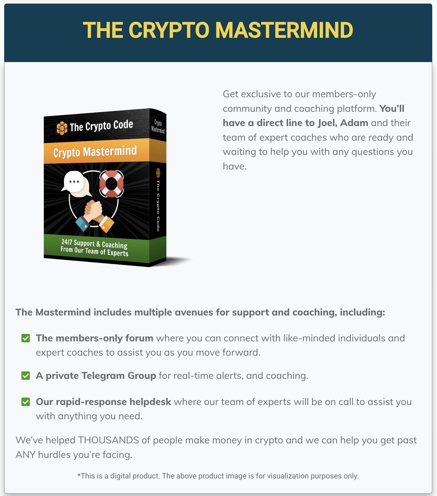 the crypto code whats included bonuses payment options5