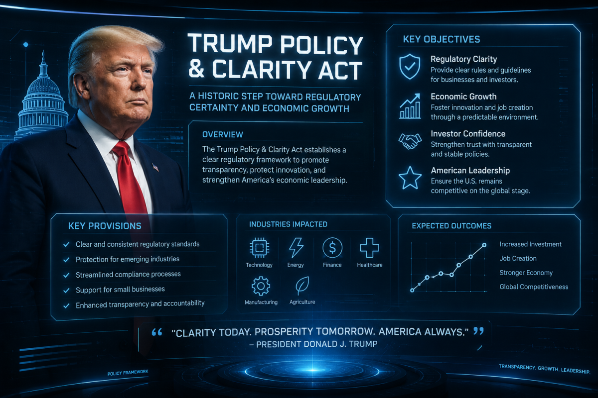 Trump policy clarity act