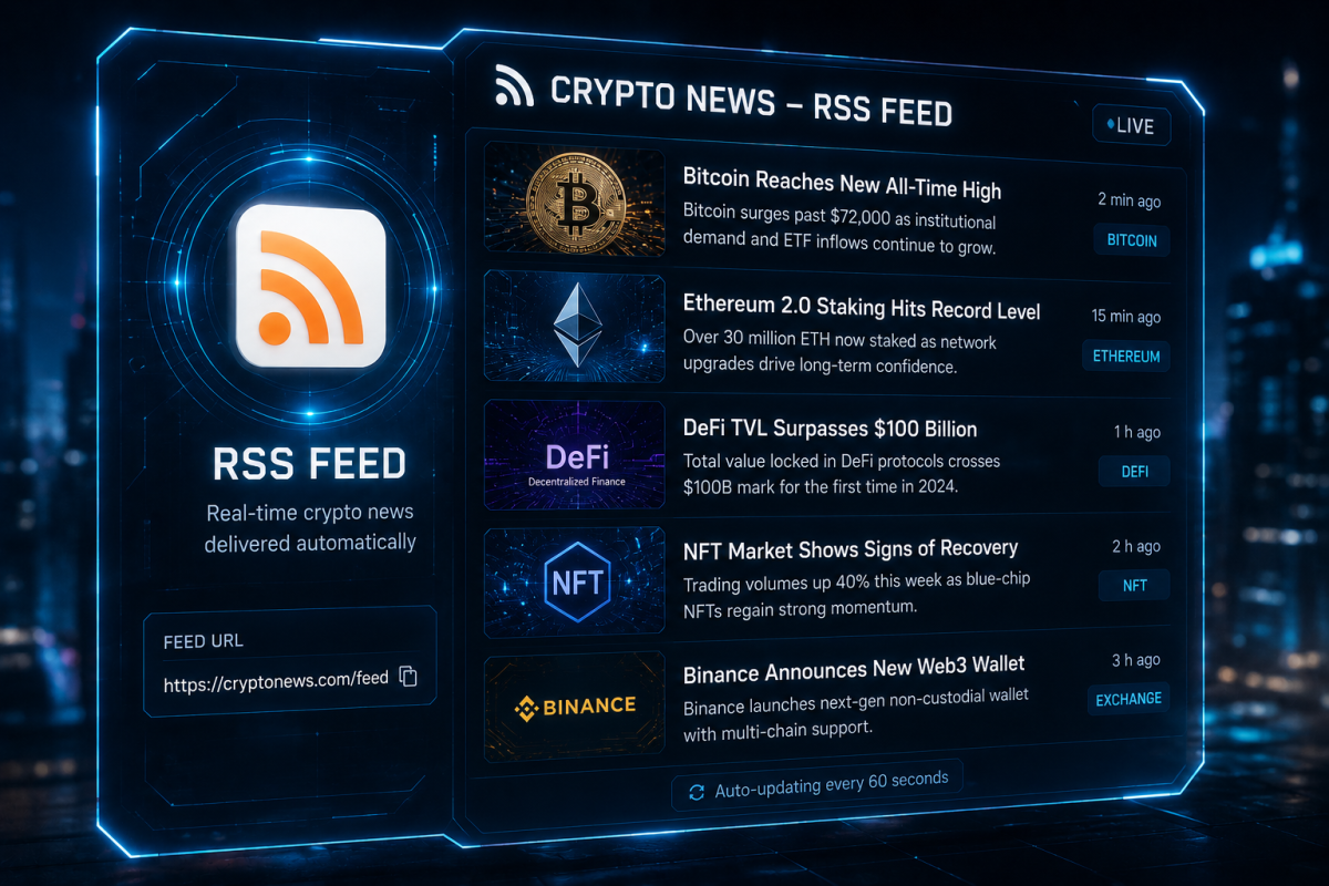 crypto news bot vs rss feed