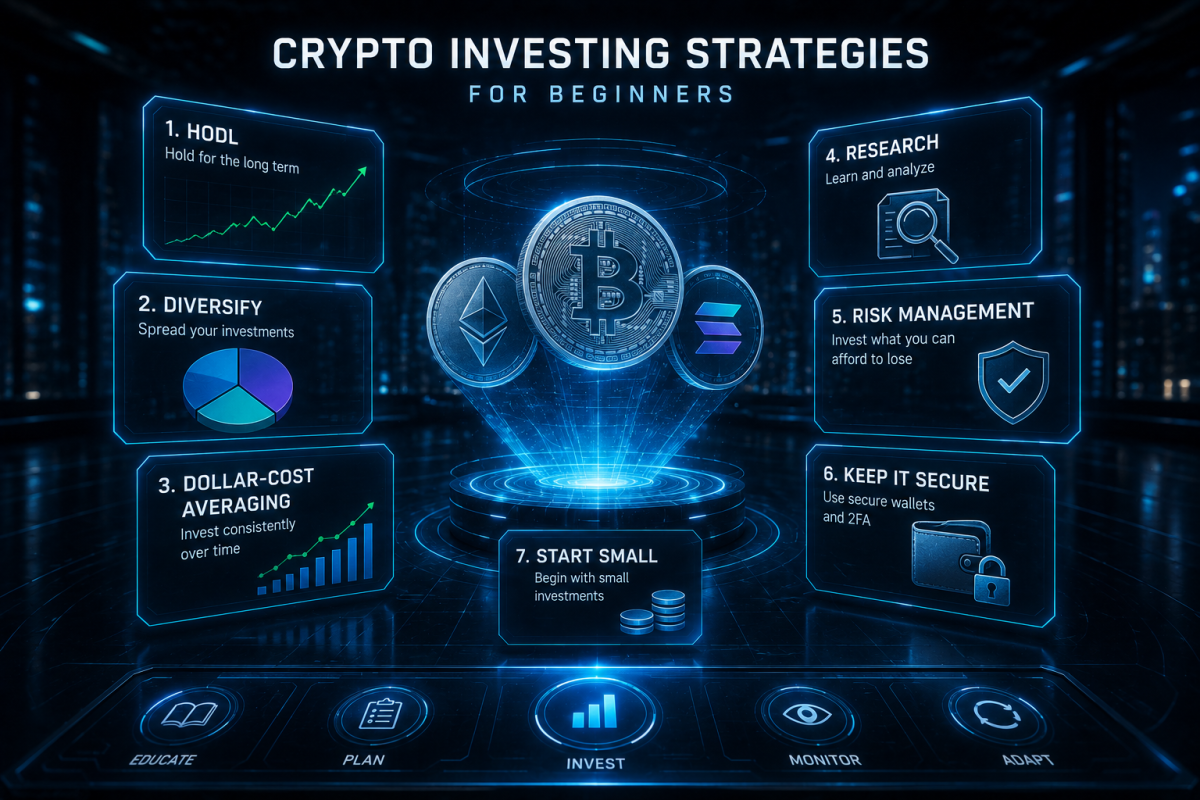 crypto investing strategies for beginners