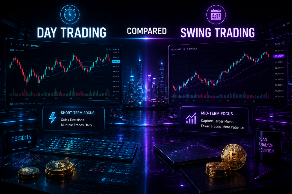 swing trading vs day trading
