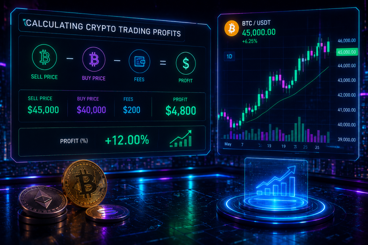 calculating crypto trading losses and gains