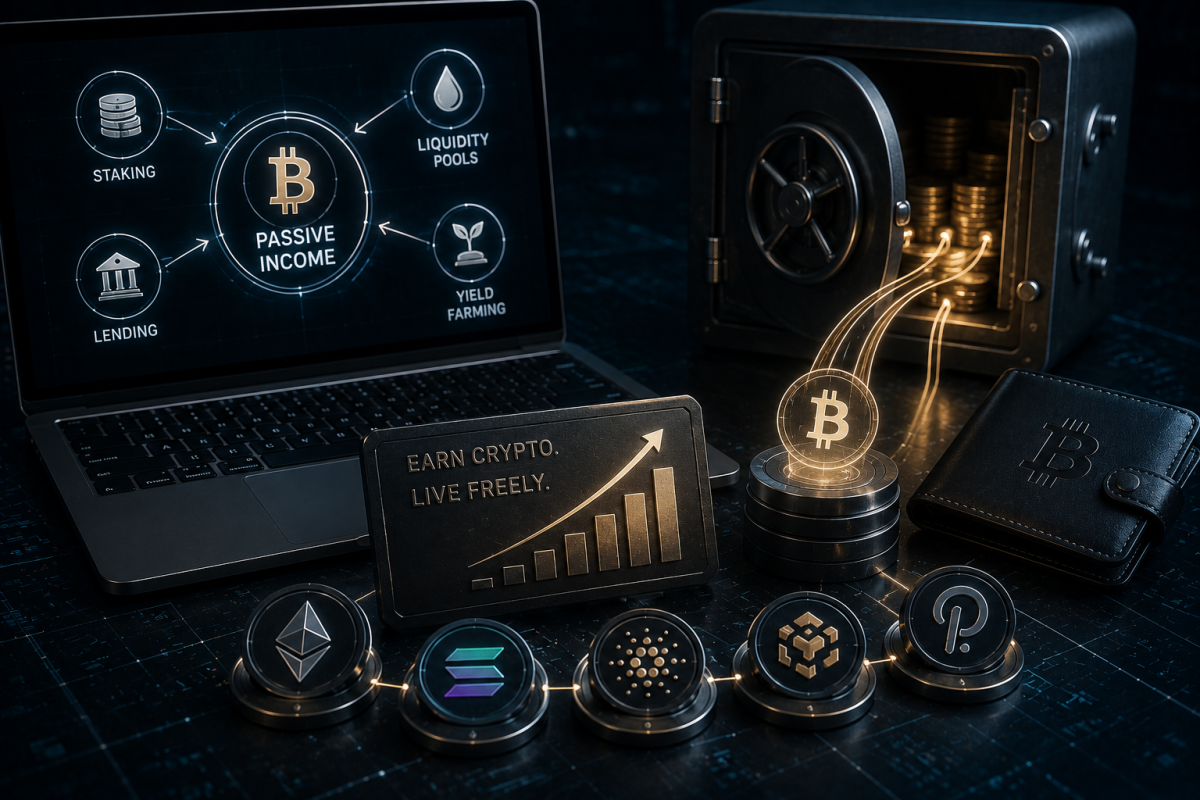 crypto investing generating passive income