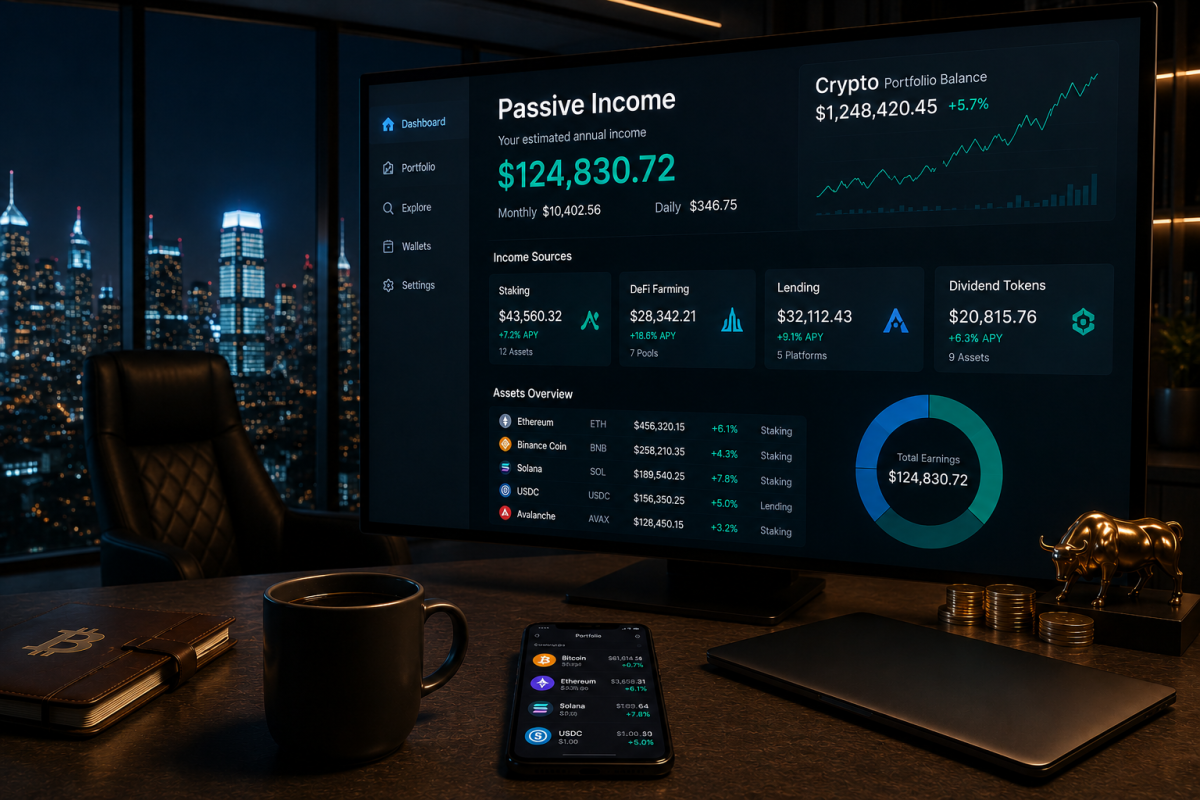 passive income from crypto investing